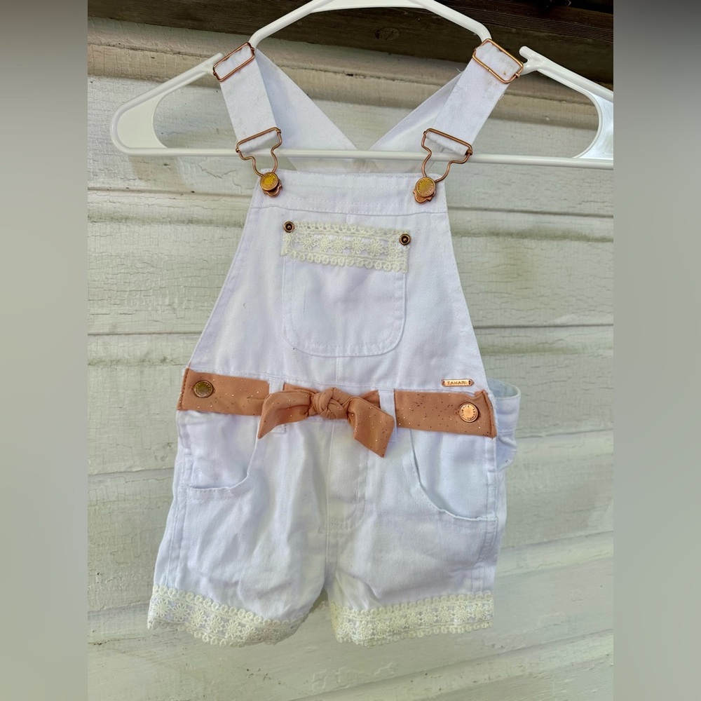 Tahari Girl Toddler Overalls